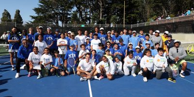 Visit the Laver Cup Community Legacy Project celebrates court unveiling at John McLaren Park page