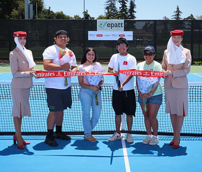 Emirates Force for Good ribbon cutting
