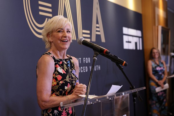 Chris Evert at the USTA Foundation Opening Night Gala at the 2023 US Open, Monday, Aug. 28, 2023 in Flushing, NY. (Steven Freeman/USTA)
